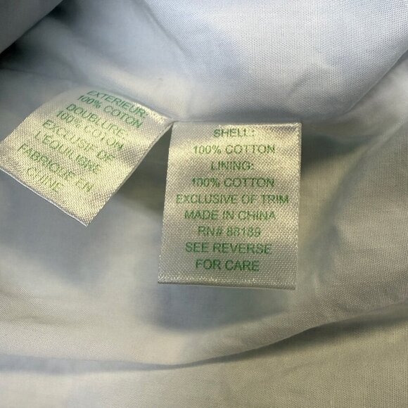 Lilly Pulitzer Pearl Dress Blue Flamingo Print Women’s Size 8 EUC - Picture 7 of 11